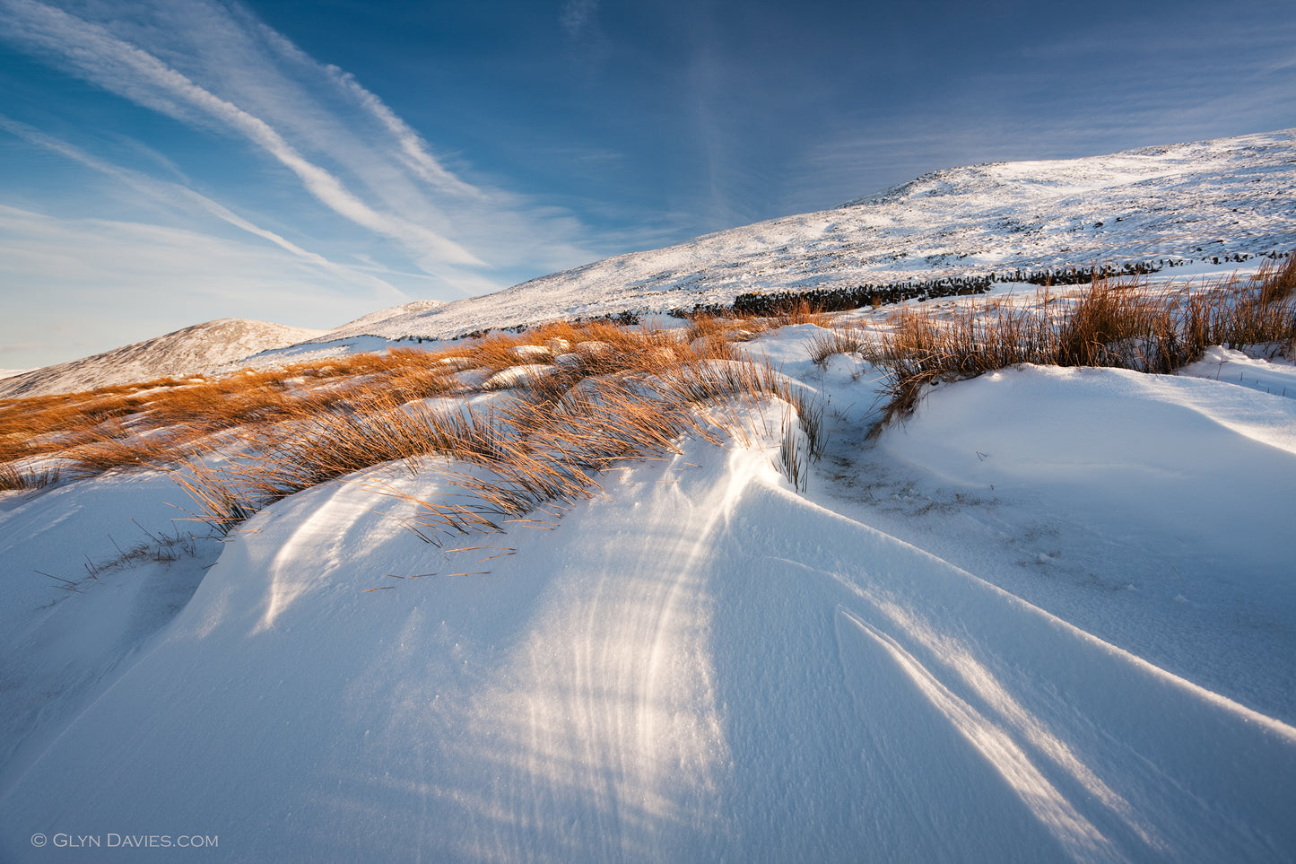 "Snow Lines" Elidir Fach, Eryri