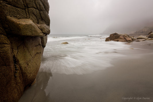 "Thoughts in Fog" Porth Nanven, Cornwall