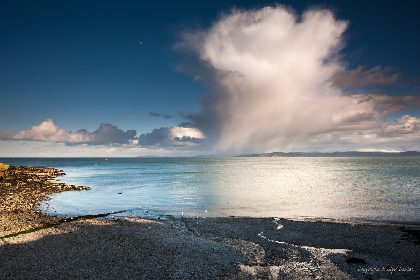 "Moelfre Moon Squall" Moelfre