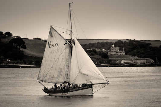 "Eve And The Castle" St Mawes, Cornwall