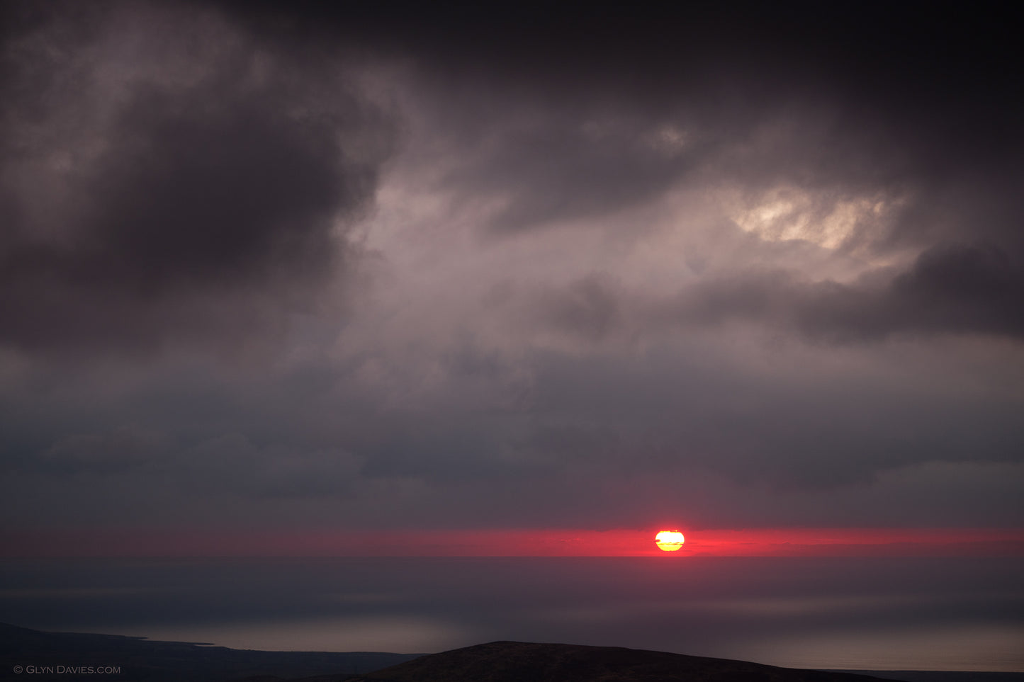 "Before A Dark Walk" Irish Sea