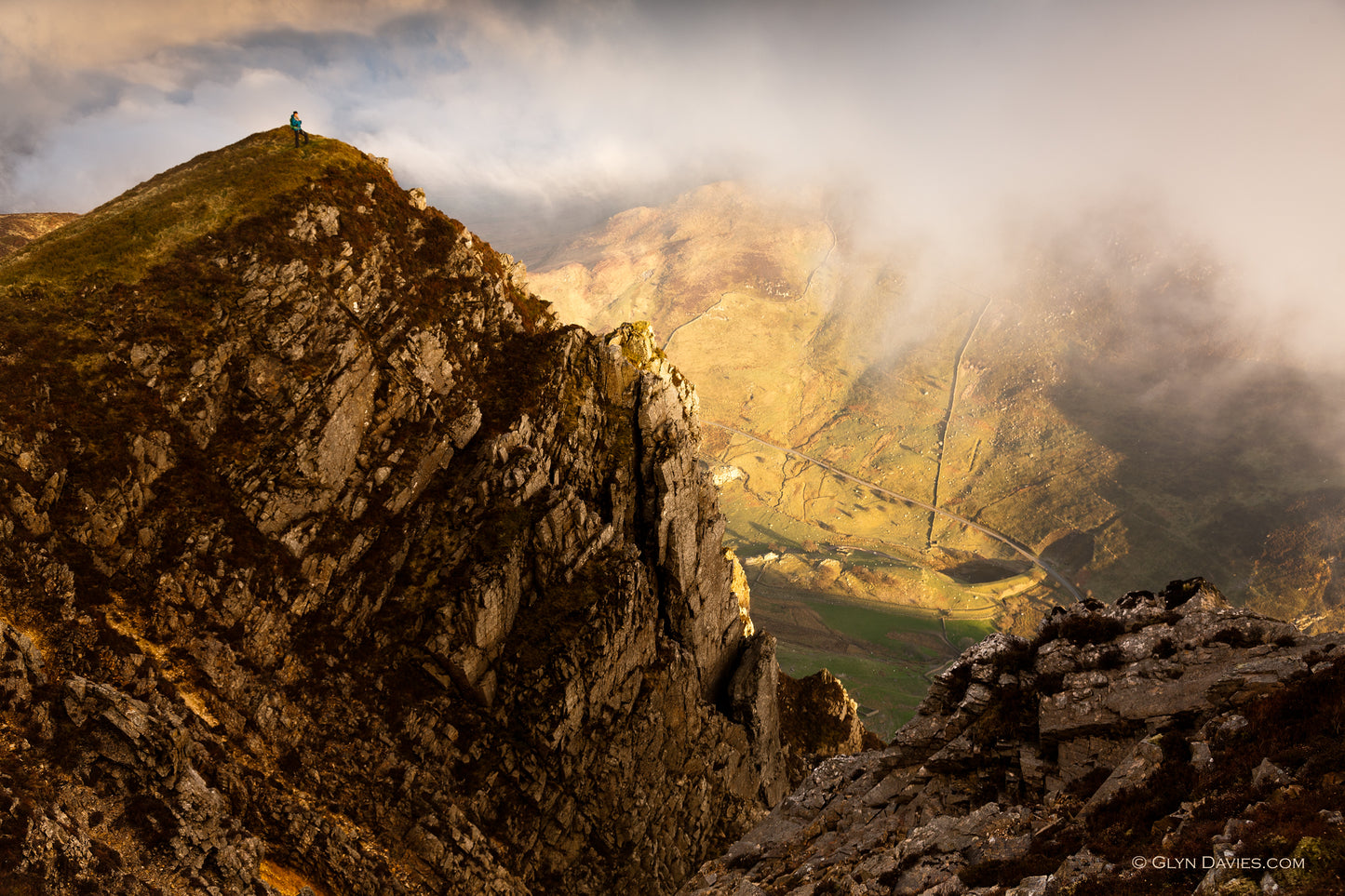 "The Precipice" Nantlle from Mynydd Mawr