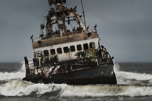 "Crewing the Ghost Ship" Namibia, Africa