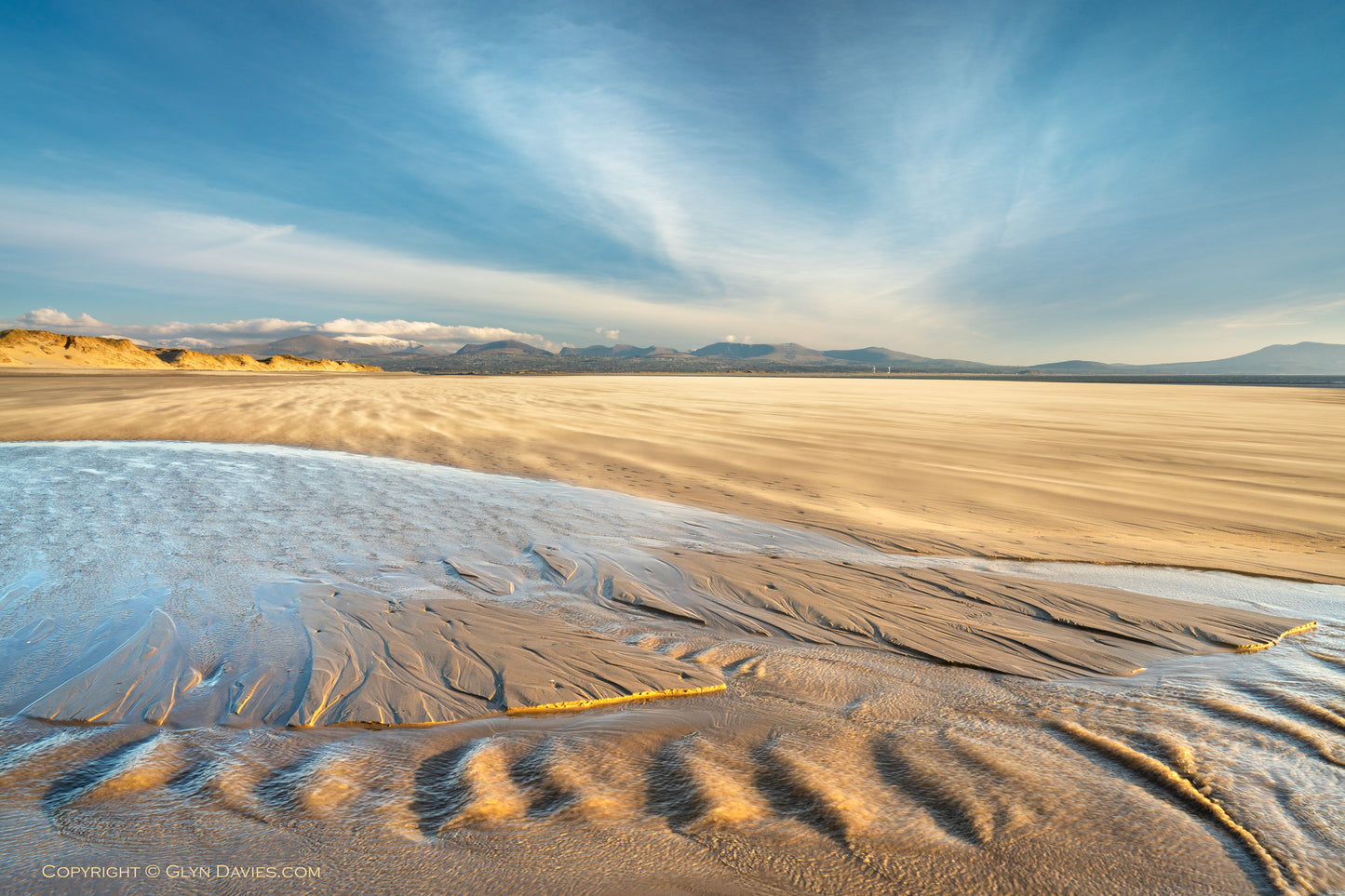 "Wind Blown" Llanddwyn