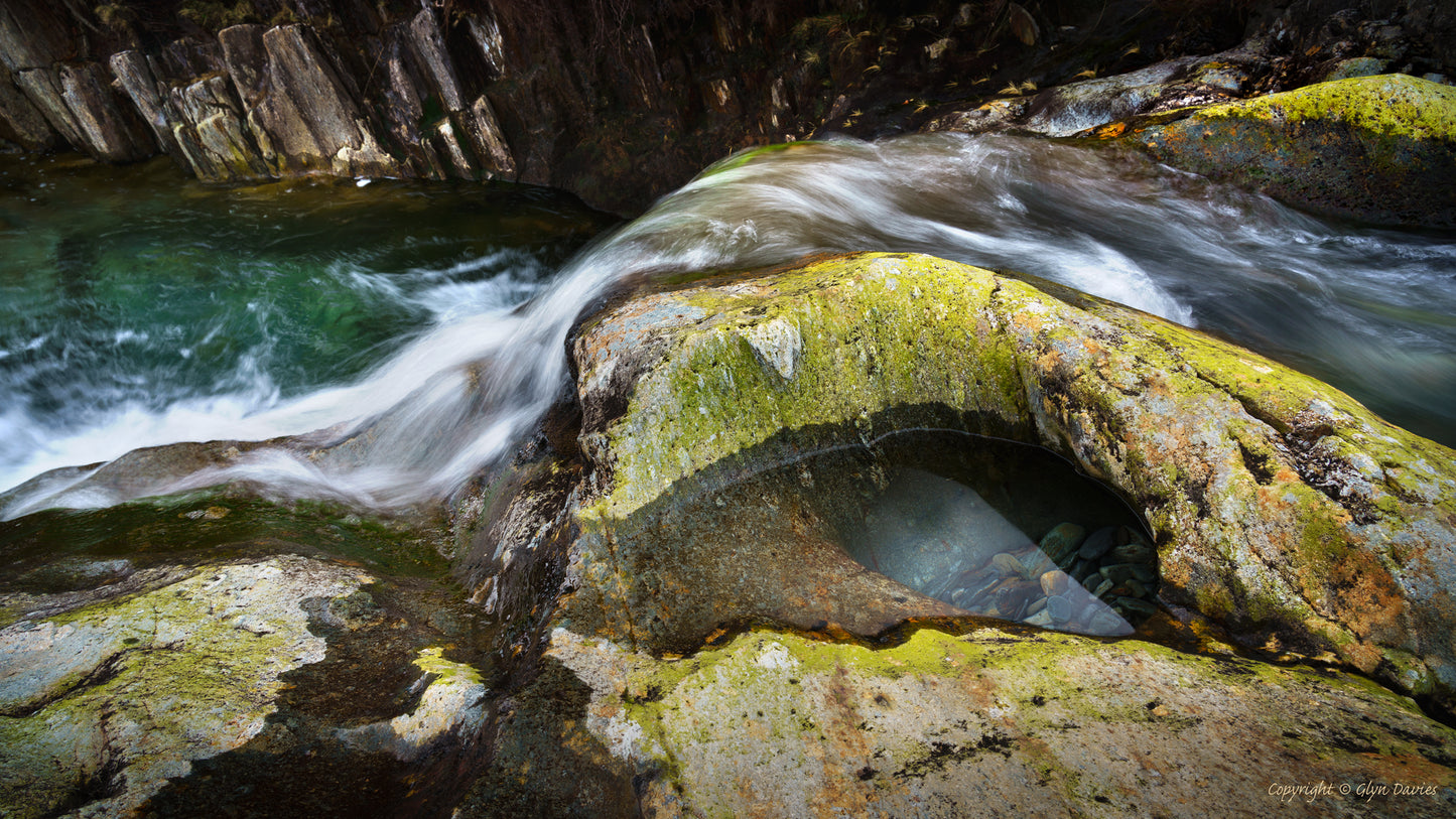 "Beautiful Erosion" Watkin Pools, Yr Wyddfa