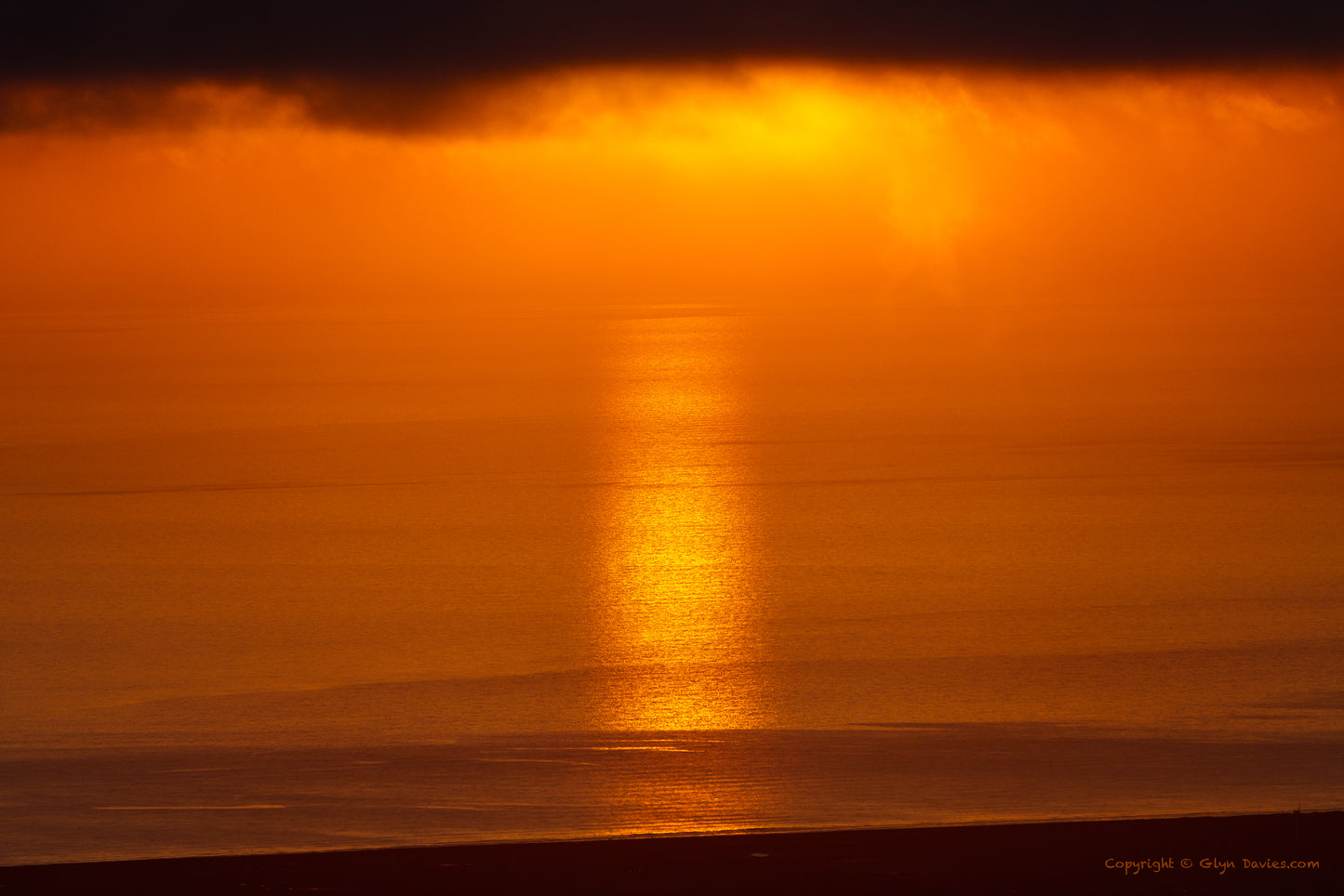 "Orange Aerial" Caernarfon Bay, Irish Sea