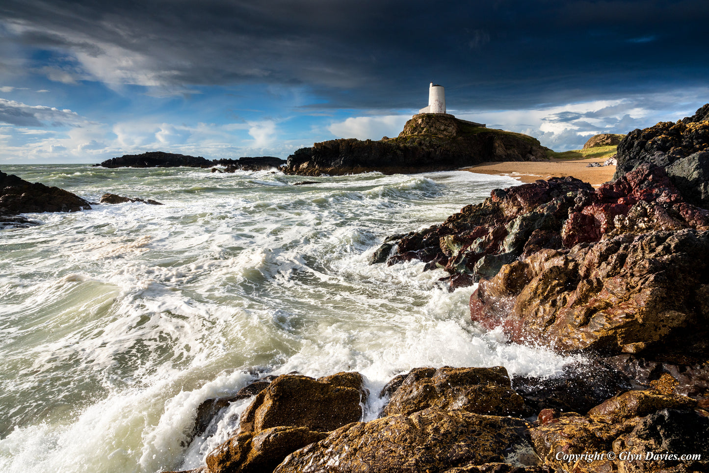 "A Light Wash" Llanddwyn