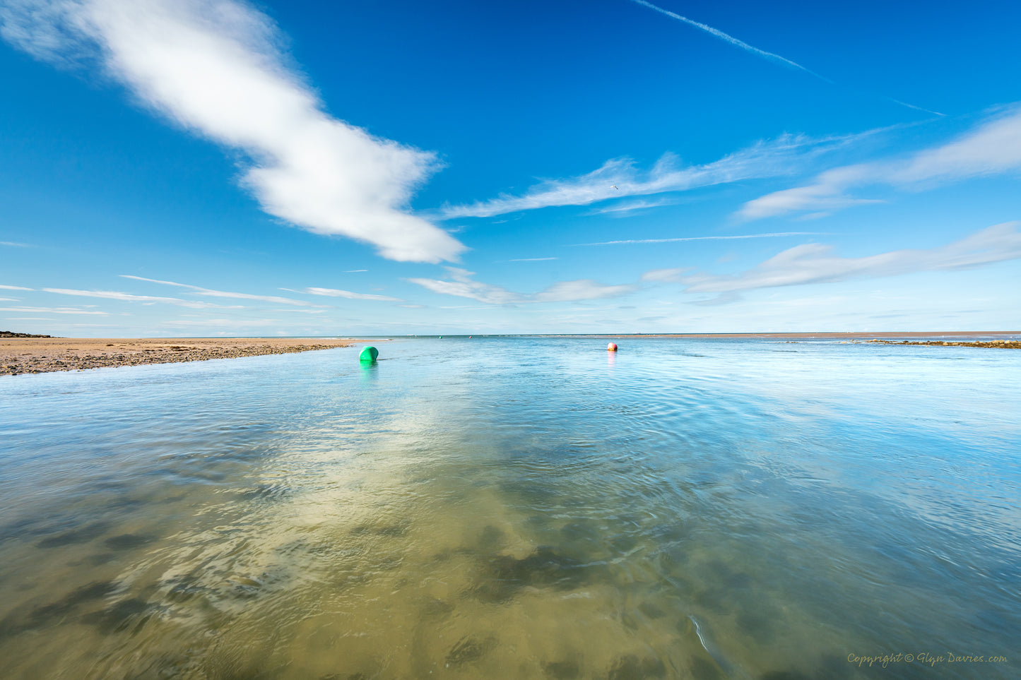 "Channel Markers" Traeth Coch (Red Wharf Bay)