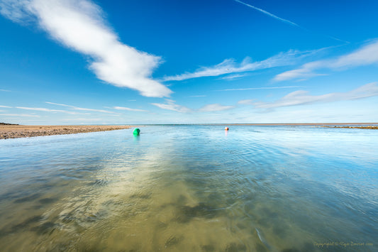"Channel Markers" Traeth Coch (Red Wharf Bay)