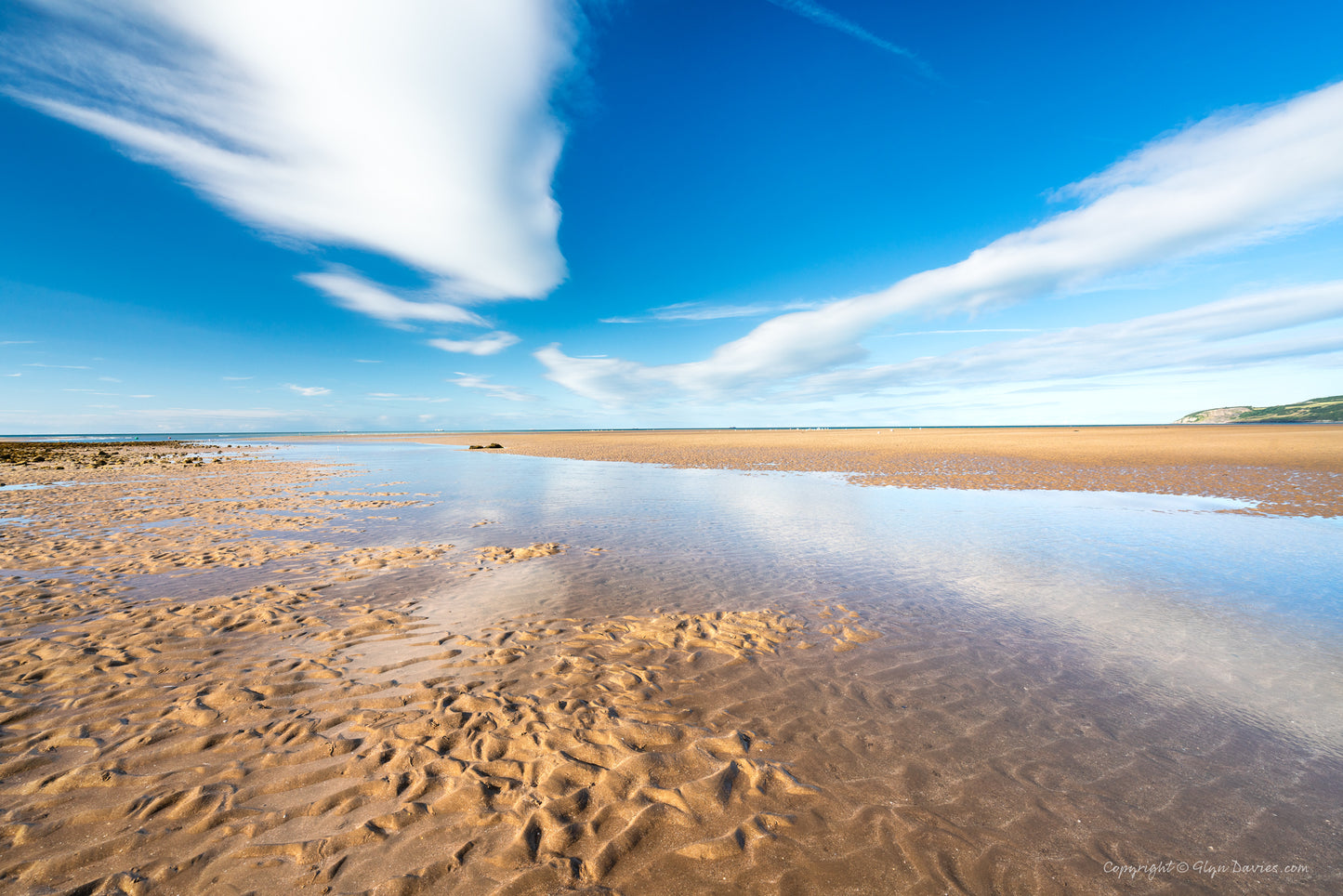 "First Footing at Low Tide" Traeth Coch (Red Wharf Bay)
