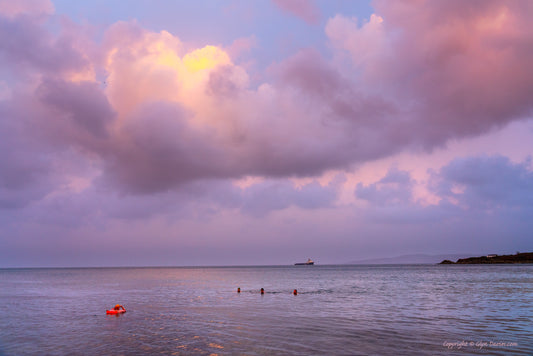 "Swimmers in Water Colours" Traeth Bychan