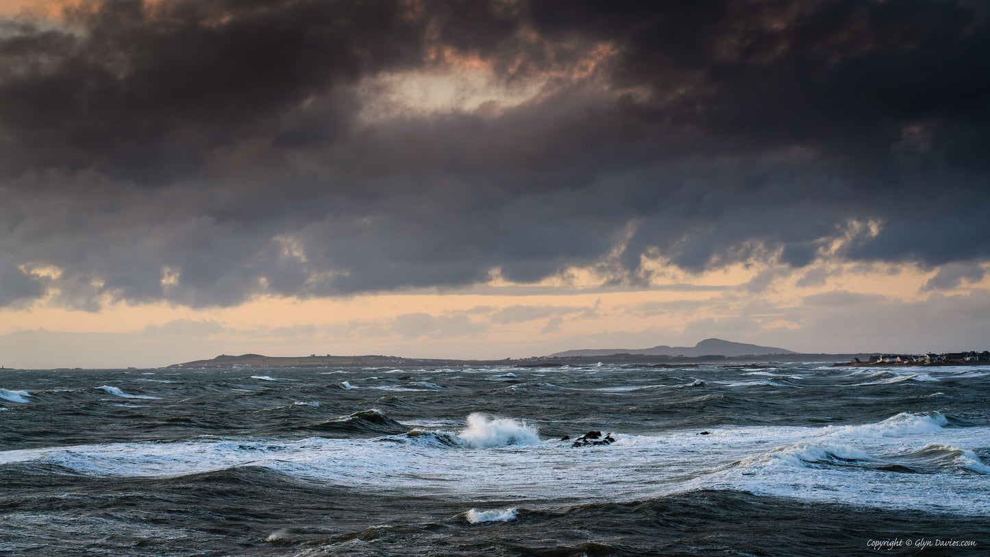 "Rough Evening Seas" Rhosneigr