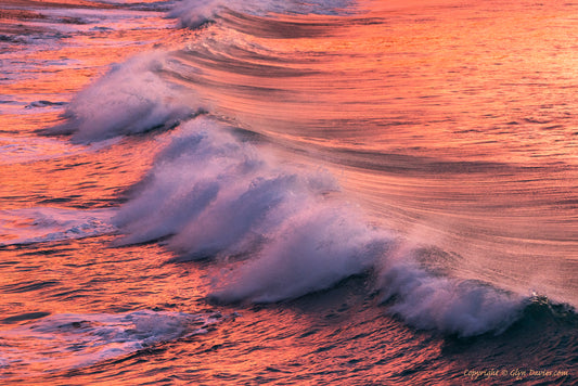 "Salmon Surf" Porthmeor Beach, St Ives