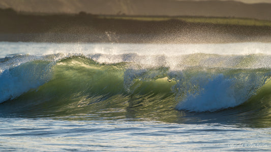 "Spring Waves at Aberdesach" Llyn Peninsula
