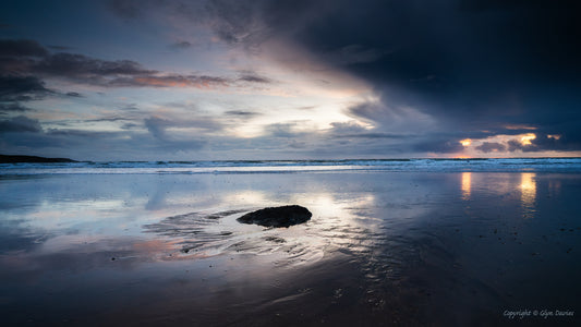 "Two Suns Set" Rhosneigr