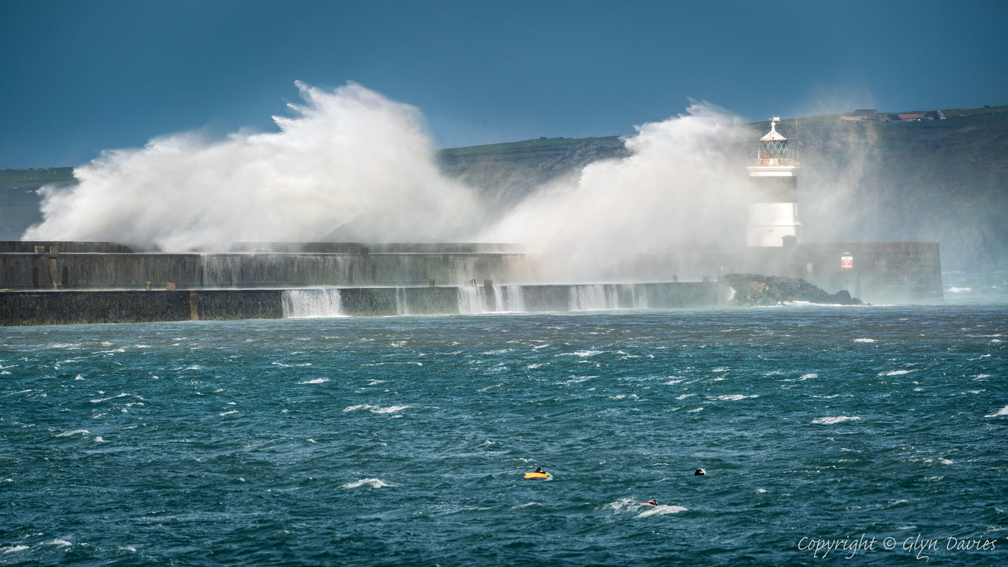 "Lighthouse Breakers" Holyhead