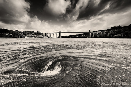 The Swellies Whirlpool can be seen in New Zealand