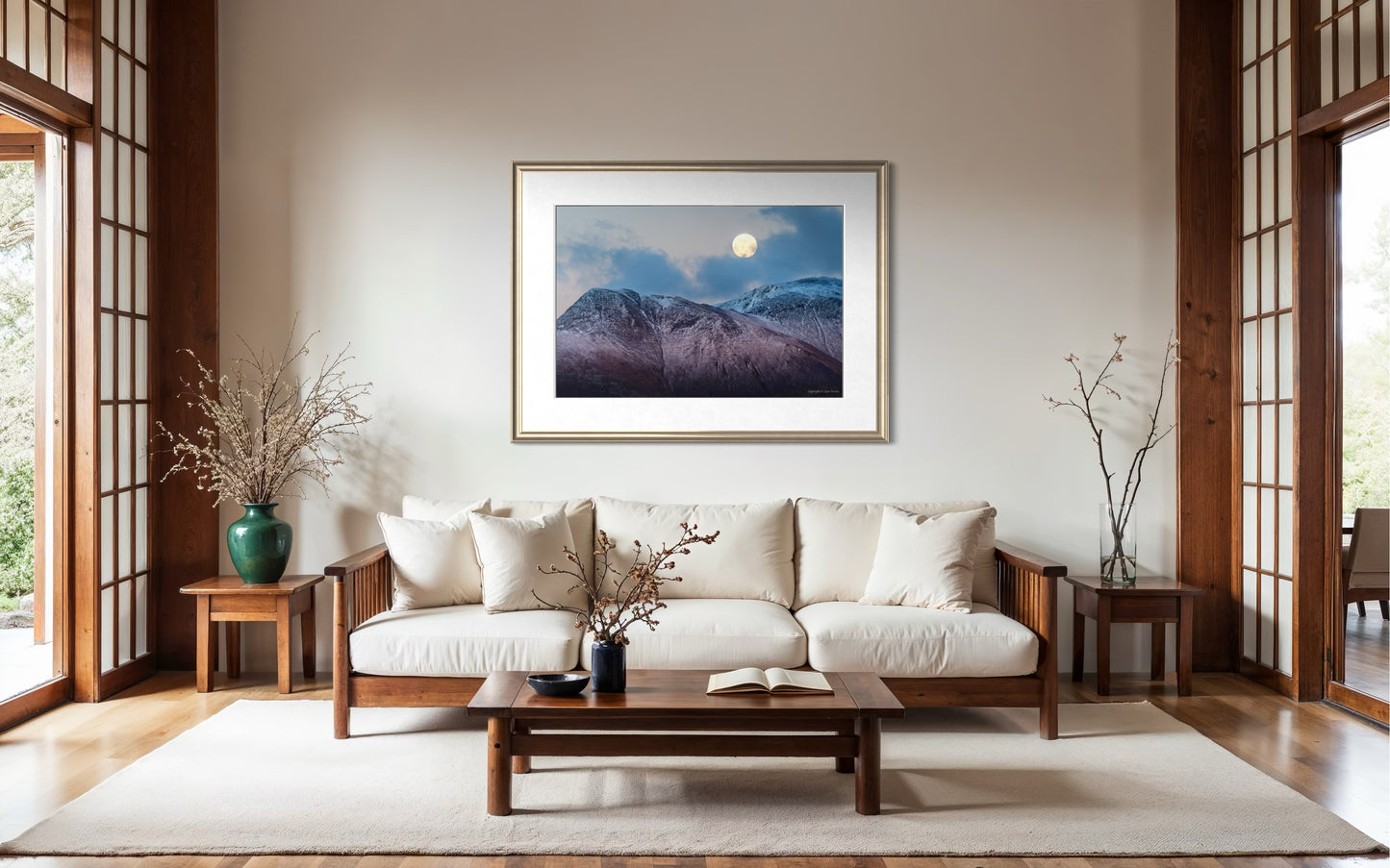 "Blood Moon Rising" Carneddau, Eryri