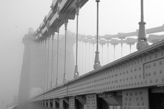 "March Mist 3" Menai Suspension Bridge