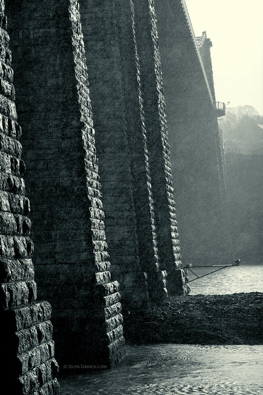 "Telford's Rain" Menai Suspension Bridge