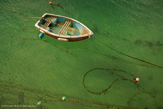 "Floating on Bottle Green" St Ives