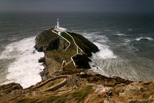 "Approaching Storm" South Stack Lighthouse, Ynys Mon