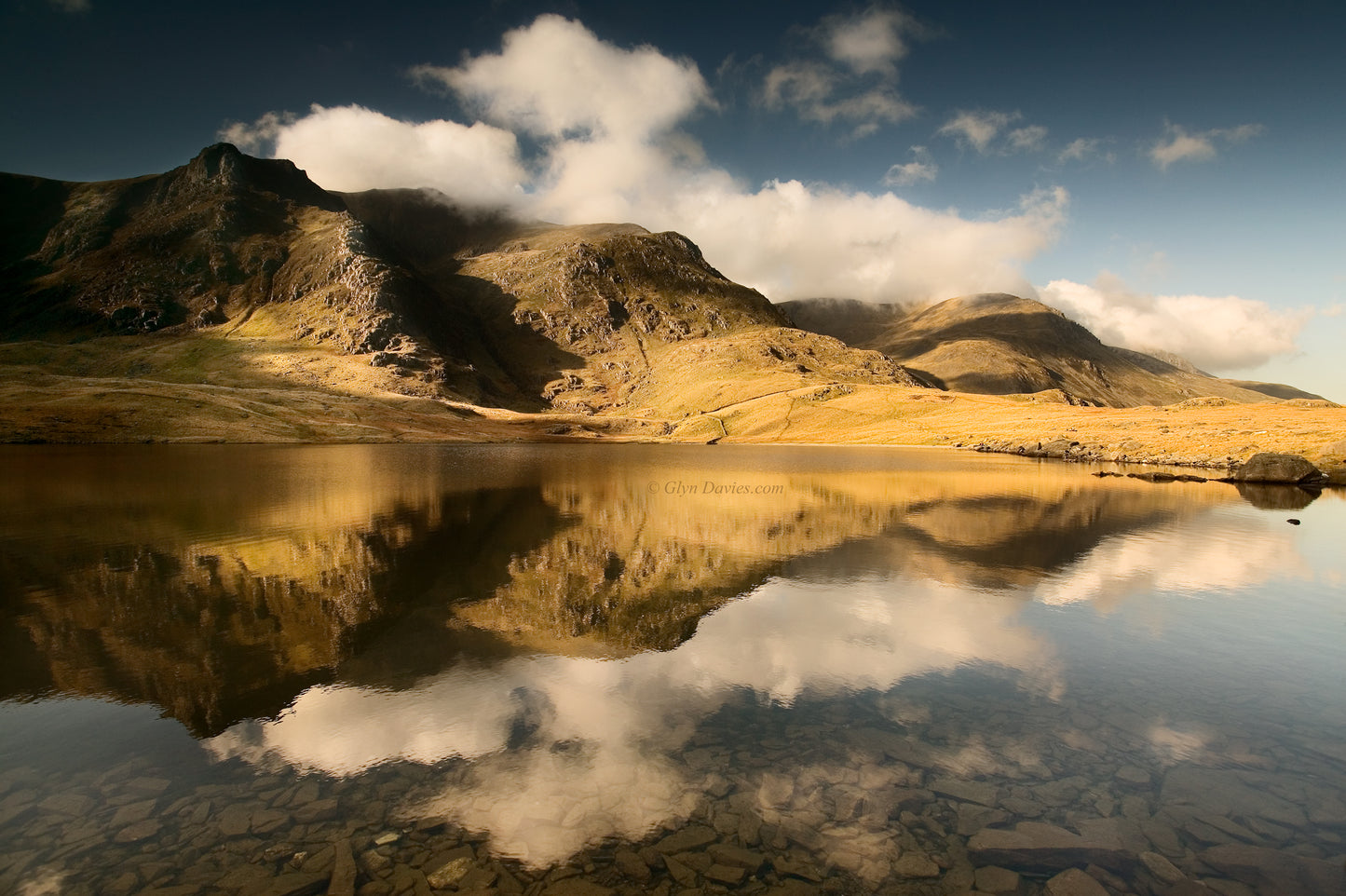 "Illuminated Depths" Cwm Idwal, Eryri