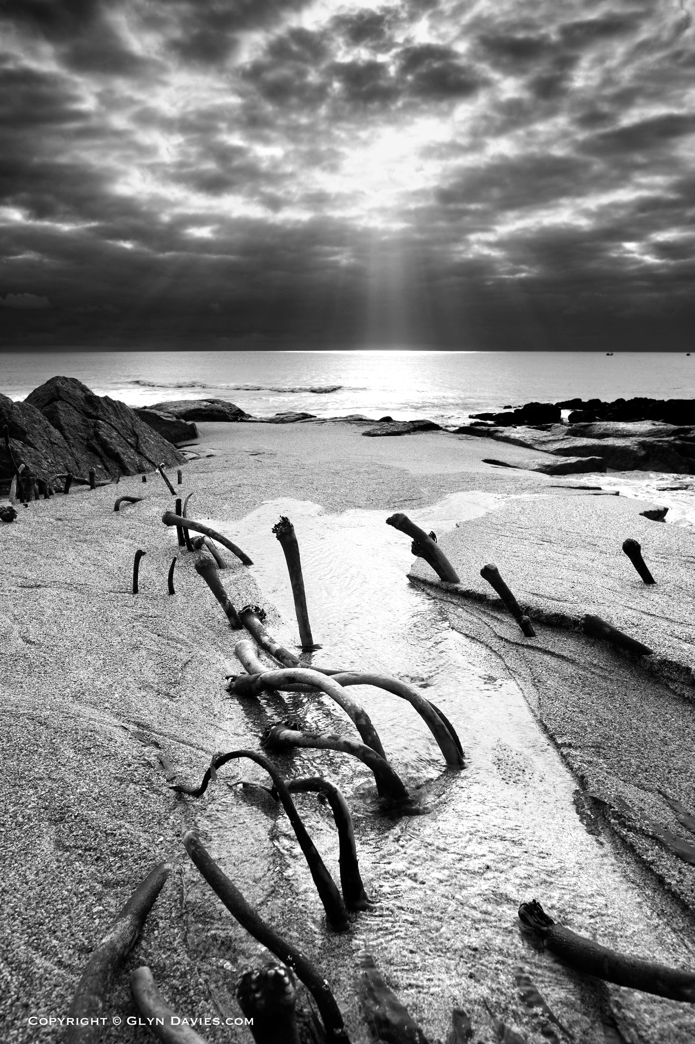 "Unexpected Appearance" Porth Chapel, Cornwall