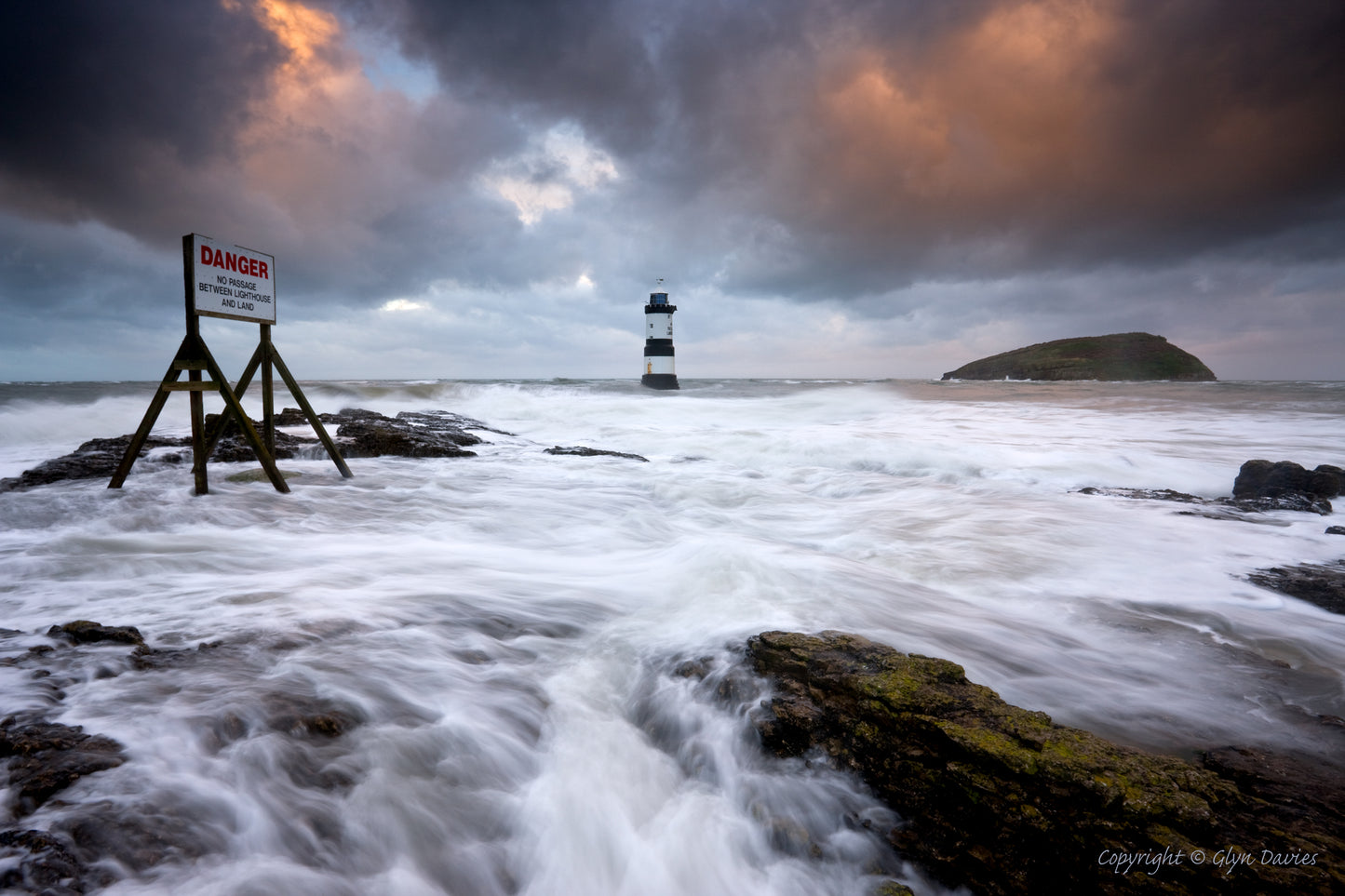 "Colourful Warnings" Penmon, Anglesey