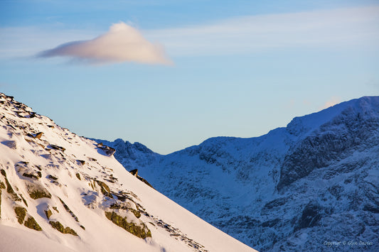 "Ice Cream Float" Crib Goch, Yr Wyddfa