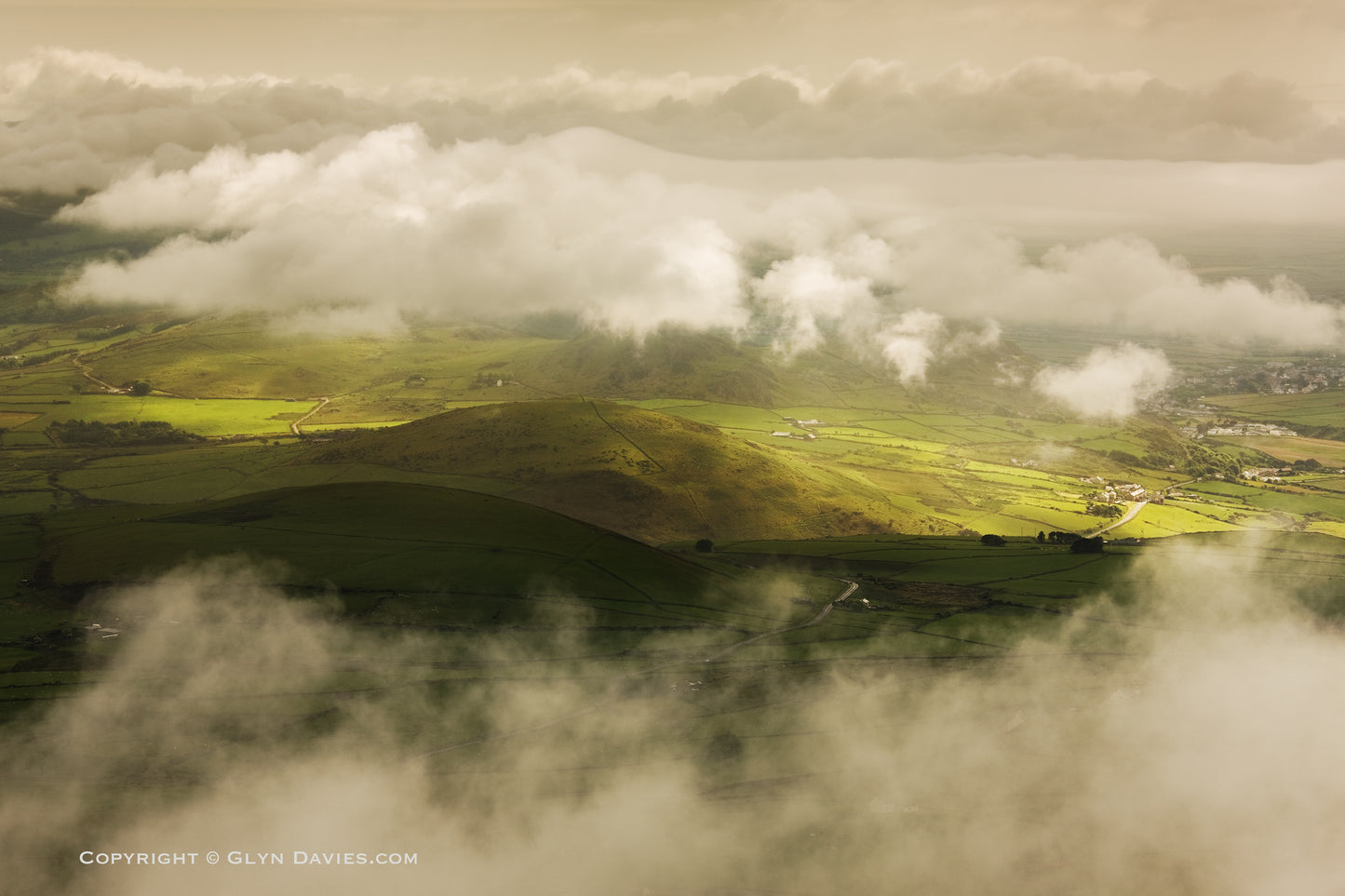 "Scudding Skyscape" Llithfaen