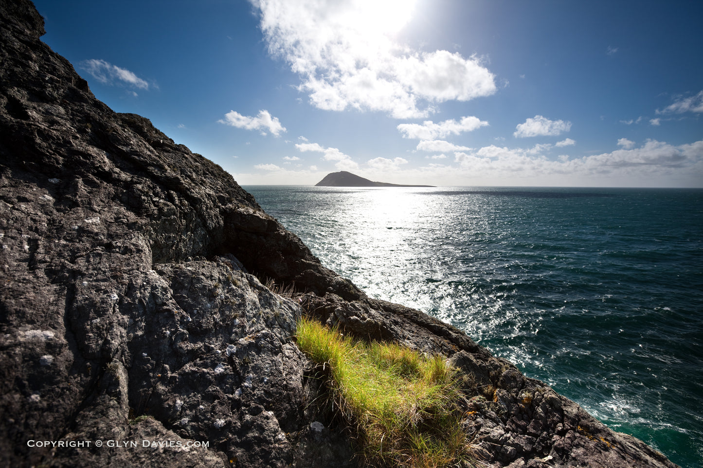"A Bright Patch" Ynys Enlli