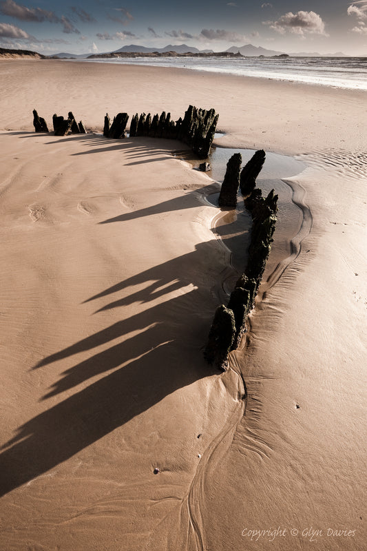 "Exposed at Llanddwyn" Anglesey