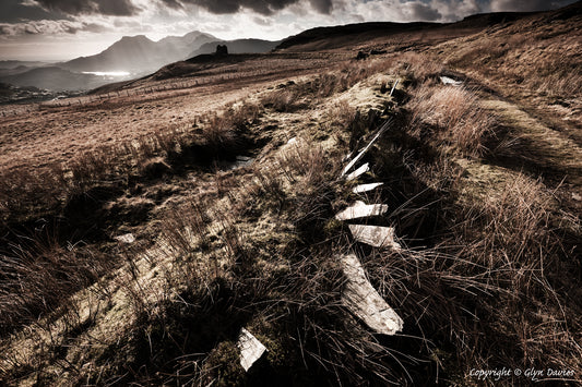 "The Drum House and the Broken Fence" Blaenau Ffestiniog