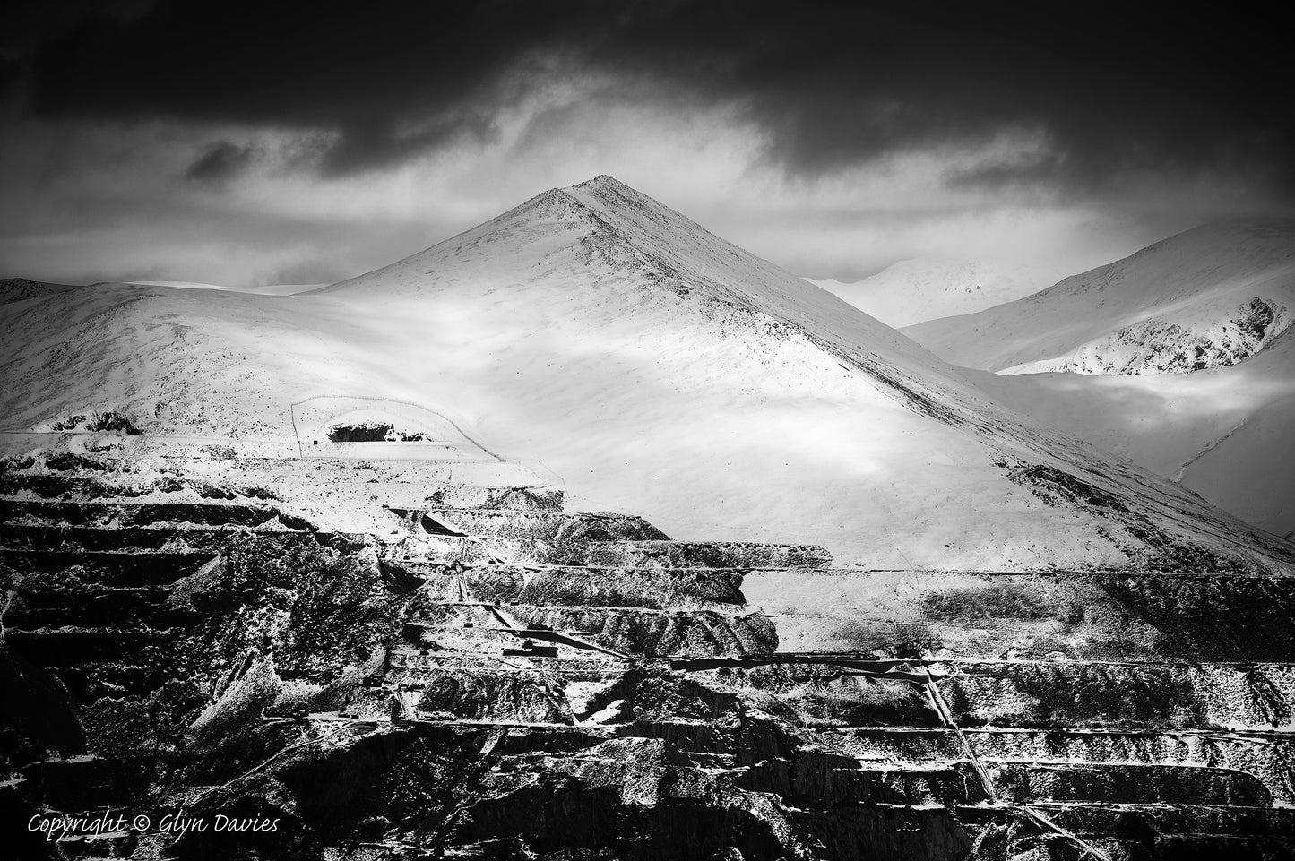 "Mountain Layers" Elidir Fawr