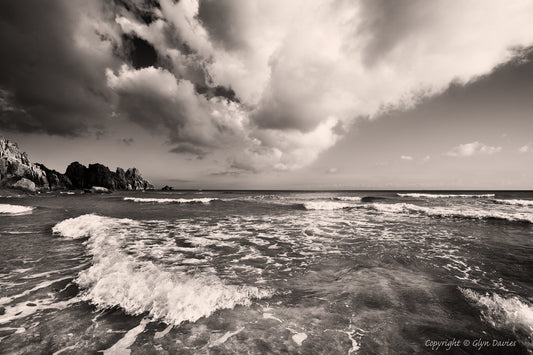 "Cold Caress" Pedn Vounder, Porthcurno