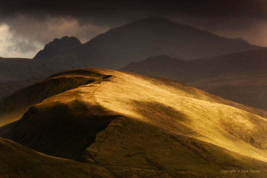 "Approaching Tryfan" Eryri
