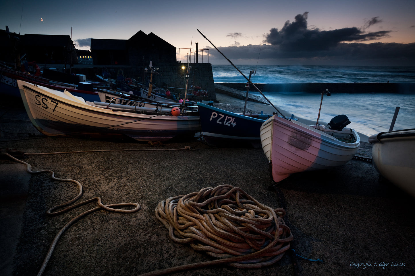 "Coiled in the Darkness" Sennen Cove