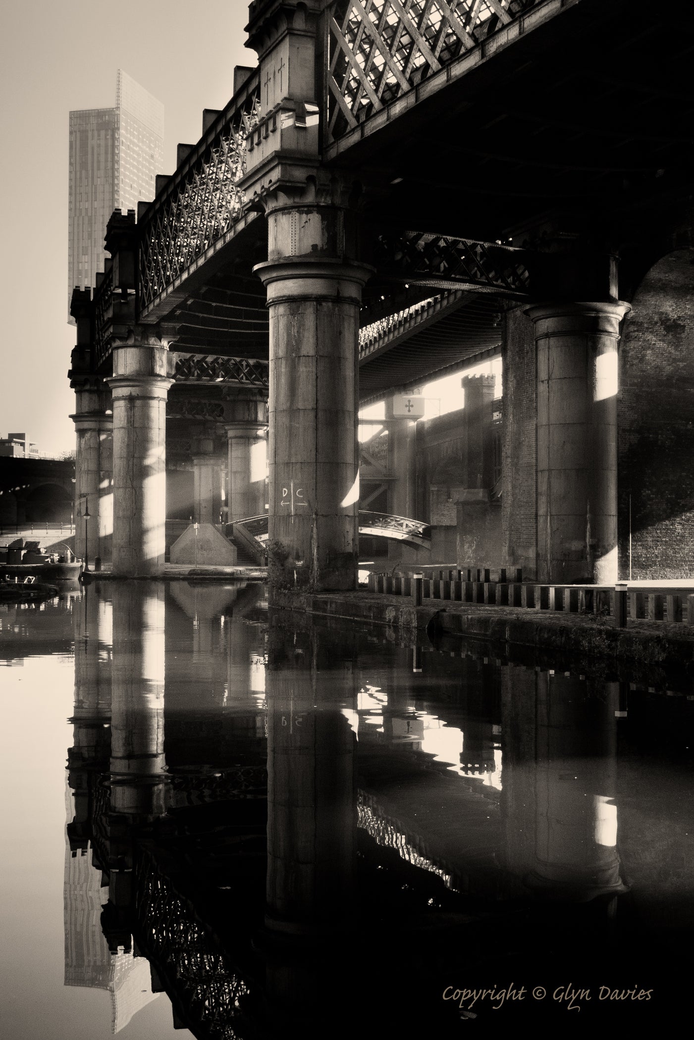 "Water Under the Bridge Now" Castlefield, Manchester