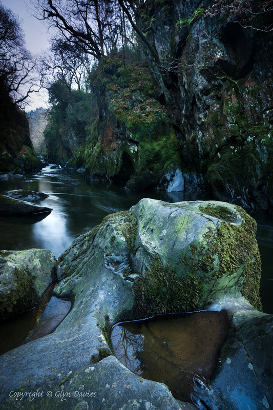 "Looking Up in the Glen" Eryri