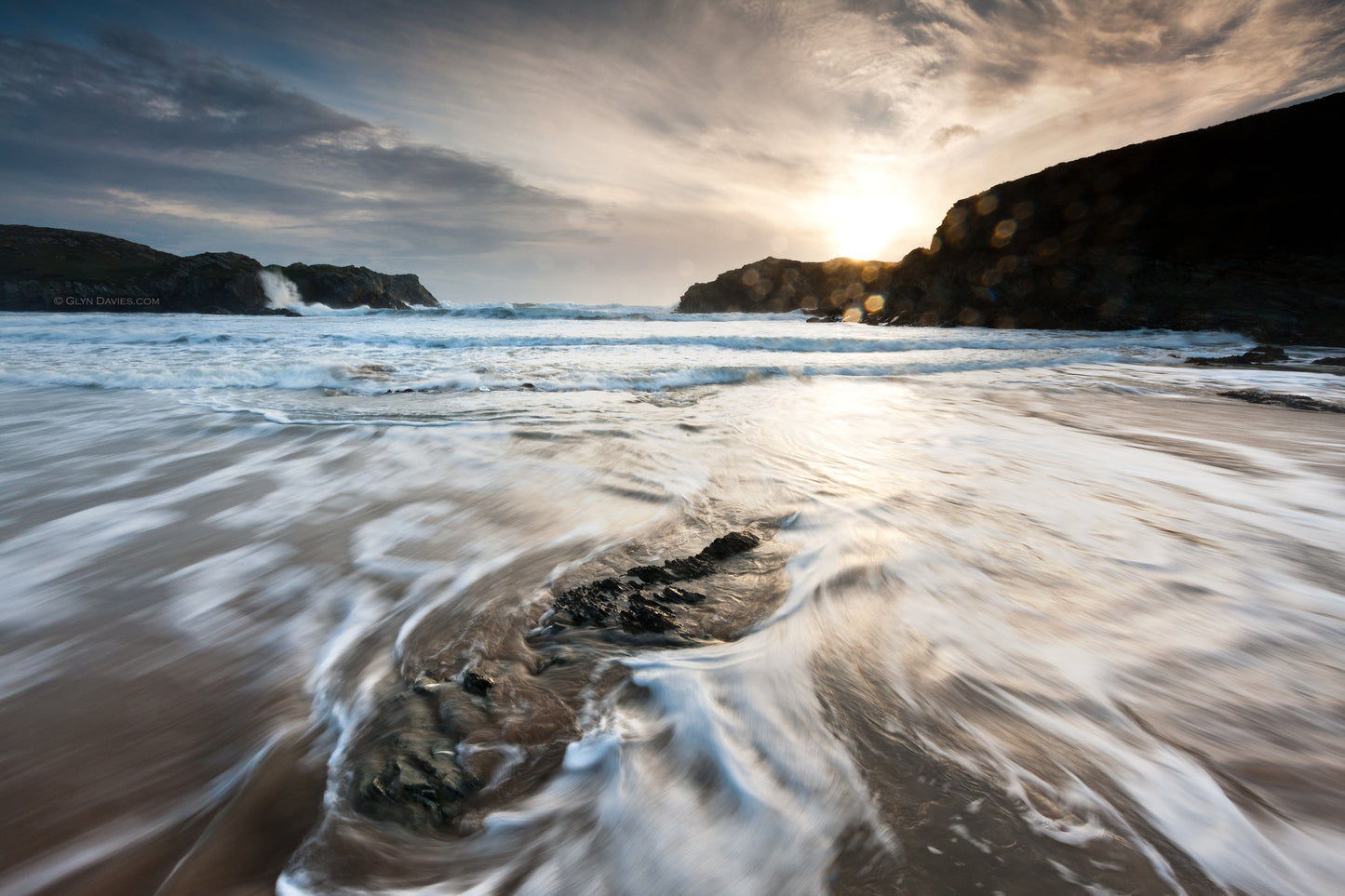 "Ahead of the Great Storm" Porth Dafarch