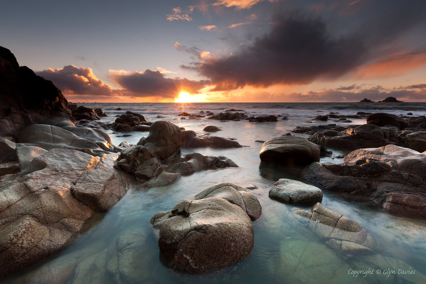 "Light After the Waves" Porth Nanven, Cornwall