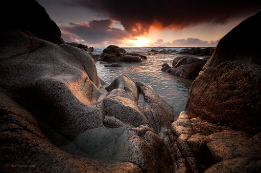 "Waves Receded Light Increased" St Just, Cornwall