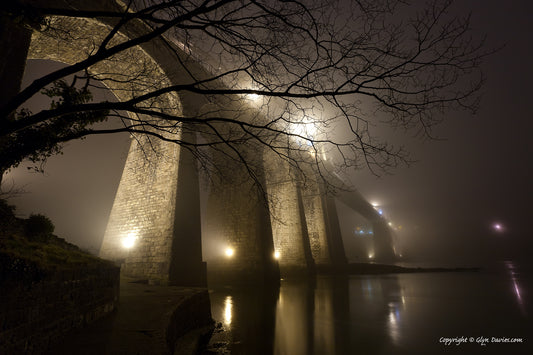 "Foggy Memories" Menai Bridge