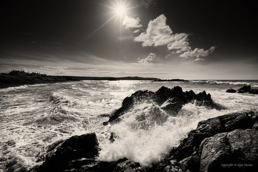 "Sunlit Spray" Tyn Tywyn, Anglesey