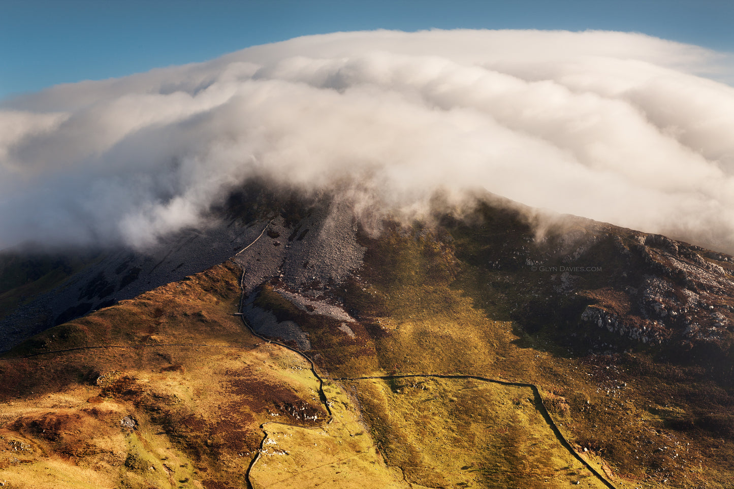 "Cloud Capped" Nantlle Ridge, Eryri