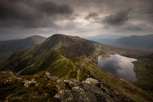 "Cloudy Vision, Carneddau" Pen yr Helgi Du, Carneddau