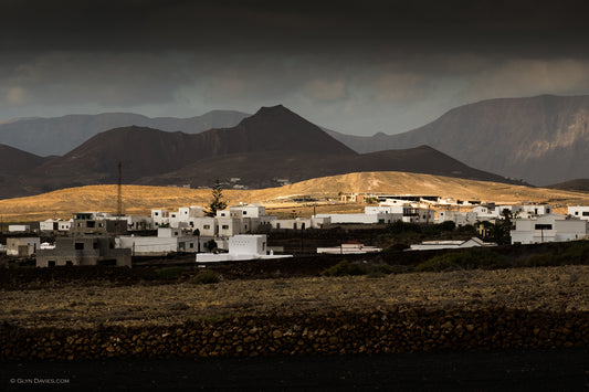 "Dark, Hot Landscape" Tinajo, Lanzarote