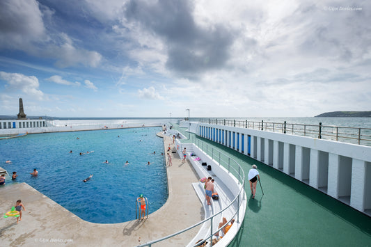 "Last of Summer at the Lido" Penzance, Cornwall