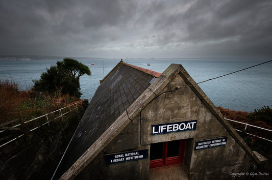 "Their Last Launch" Penlee, Mousehole (colour version)